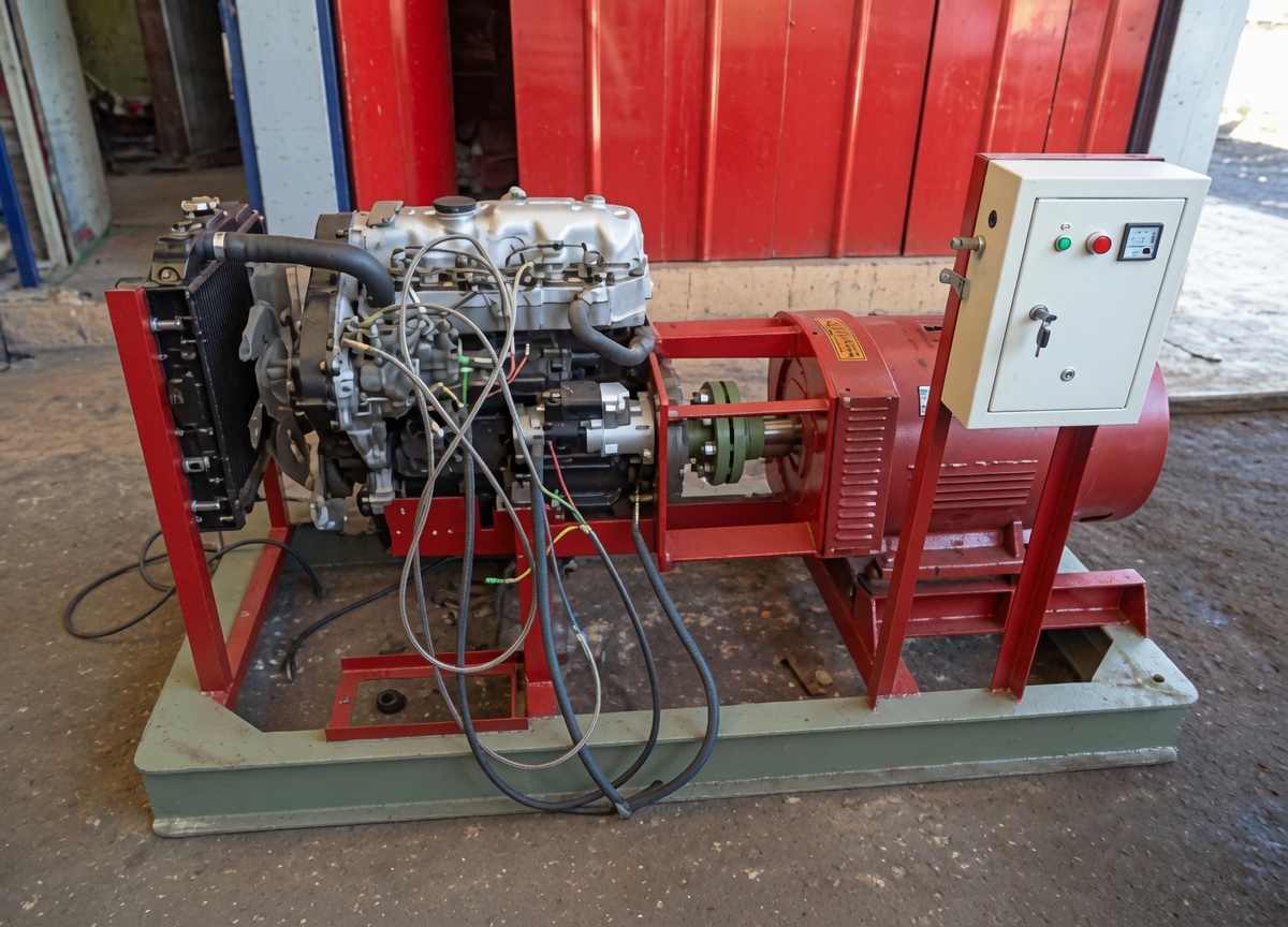 Fabrikasi Genset